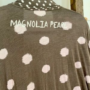 Vintage Polka Dotted Kimono Duster